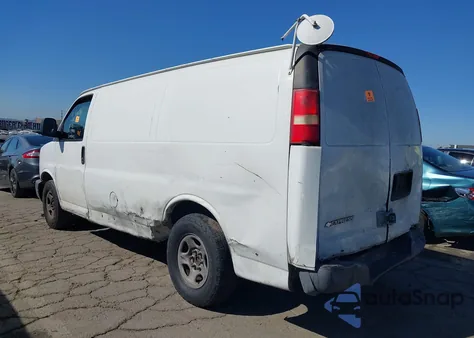 2007 Chevrolet Express Work Van from USA, damaged, VIN 1GCFG15X871228432